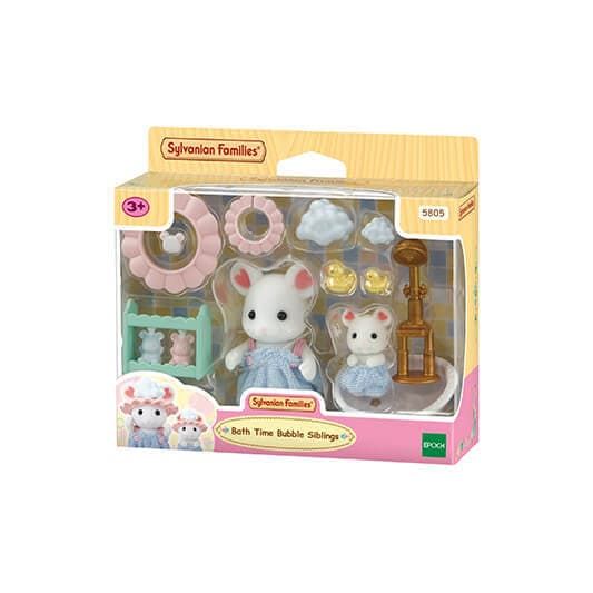 Sylvanian Families Bath Time Bubble Siblings