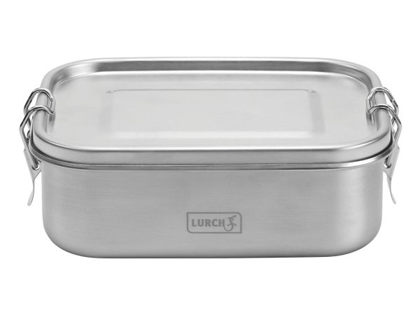 Lurch 00240880, Frokostbeholder, Voksen, Rustfrit stål, Rustfrit stål, Monokromatisk, Rektangulær