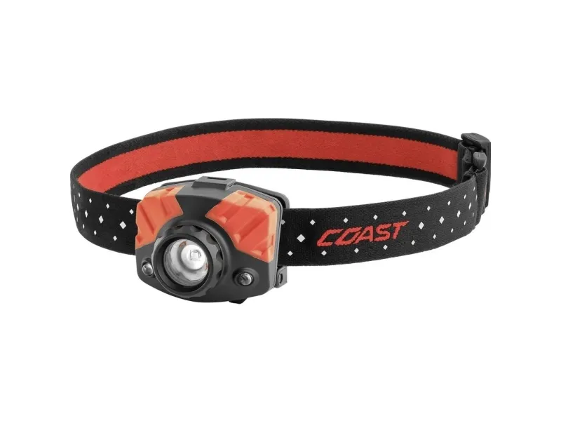 COAST FL75 - Lommelygte til hovedet - LED - 3-modus - hvidt/rødt lys