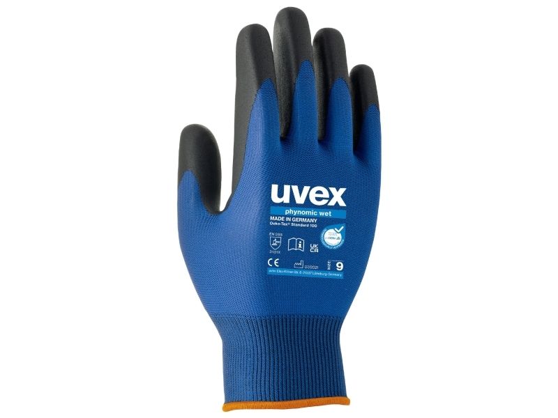 Uvex 60060 Anthrazit - Blau Elastan - Polyamid (6006012)