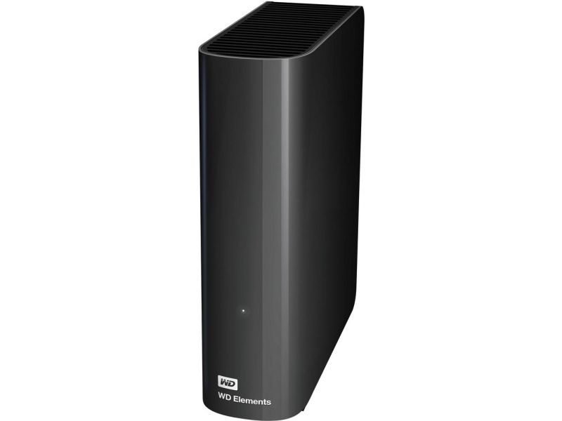 Wd Elements Desktop Wdbwlg0060hbk - Harddisk - 6 Tb - Ekstern (Stationær) - Usb 3.0 - Sort