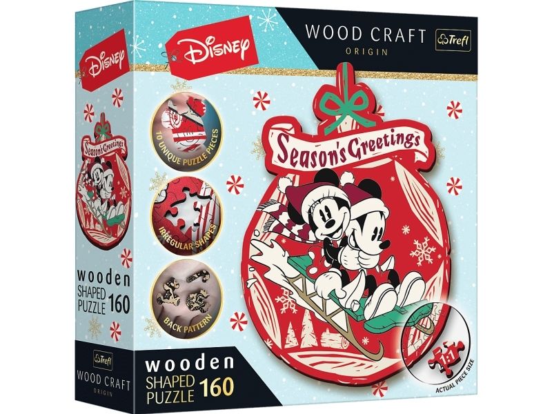 Trefl Holzpuzzle 160 Weihnachtsabenteuer Trefl