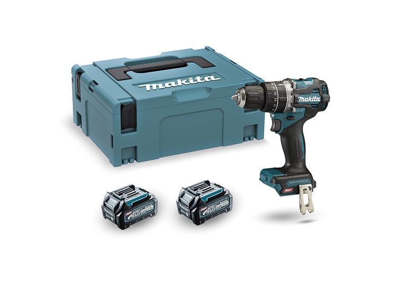 Sladdl&ouml;s slagborrmaskin Makita HP002GD201 40V Max XGT