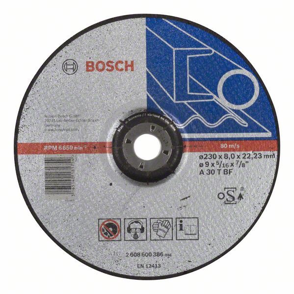 Bosch 2 608 600 386, 23 Cm, Flerfarvet, 8 Mm, Metal, 1 Stk