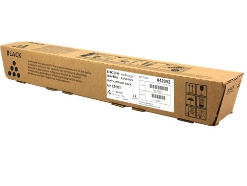 Ricoh Type MPC5501E - Sort - original - tonerpatron - för Ricoh Aficio MP C5501SPDF | Skrivare - Bläck, toner & förbrukningsvaror - Toner | GameStuff