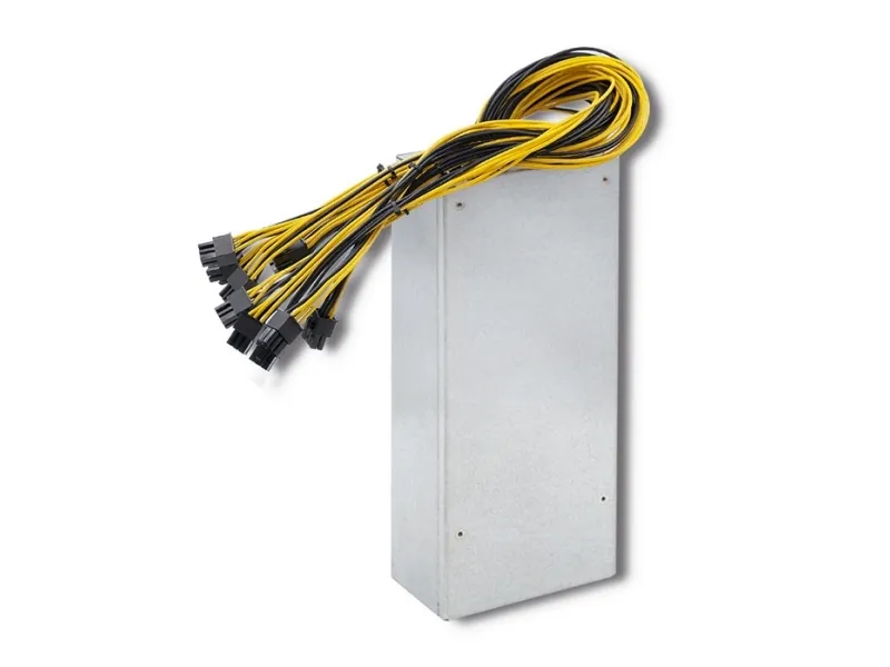 Qoltec - Nätaggregat (intern) - 80 PLUS Gold - AC 230 V - 1600 Watt - silver | Datortillbehör - Laddare & Batterier - Dator/Server nätaggregat | GameStuff