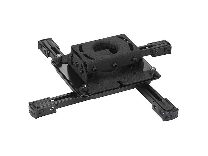 Chief RPAU, Loft, 22,68 kg, Sort, 4°, 360°, 0 - 25°