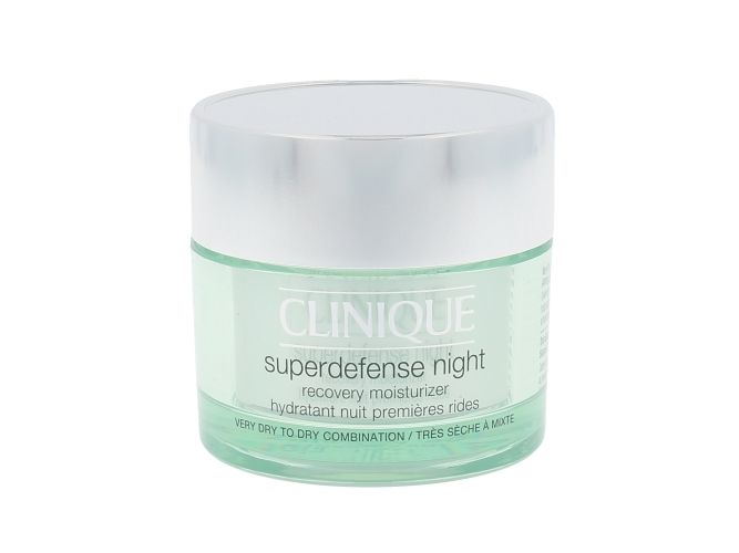 Clinique Superdefense Night Recovery Moisturizer Very Dry To Dry Combinaton Skin - 50 ml