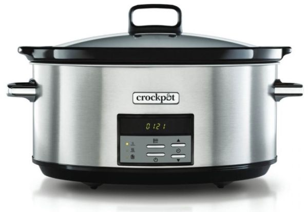 Crock-Pot CSC063X slow cooker 7,5 L 320 W rostfritt stål, svart
