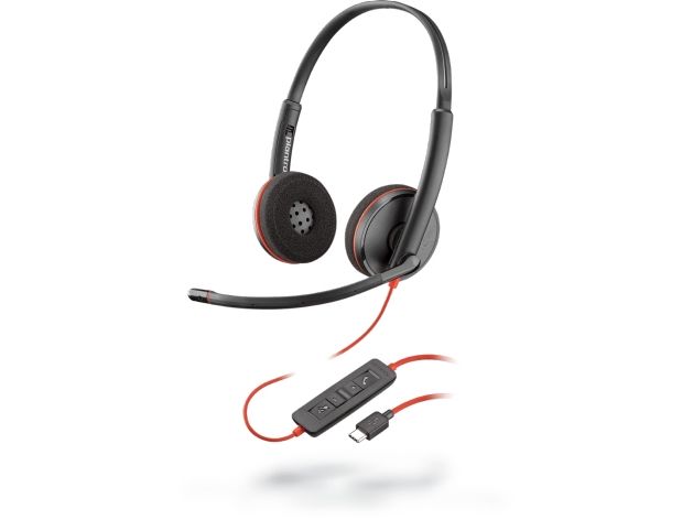Poly Blackwire C3220 Usb-C - 3200 Series - Headset - På Øret - Kablet - Usb-C - Støjisolerende - Sort