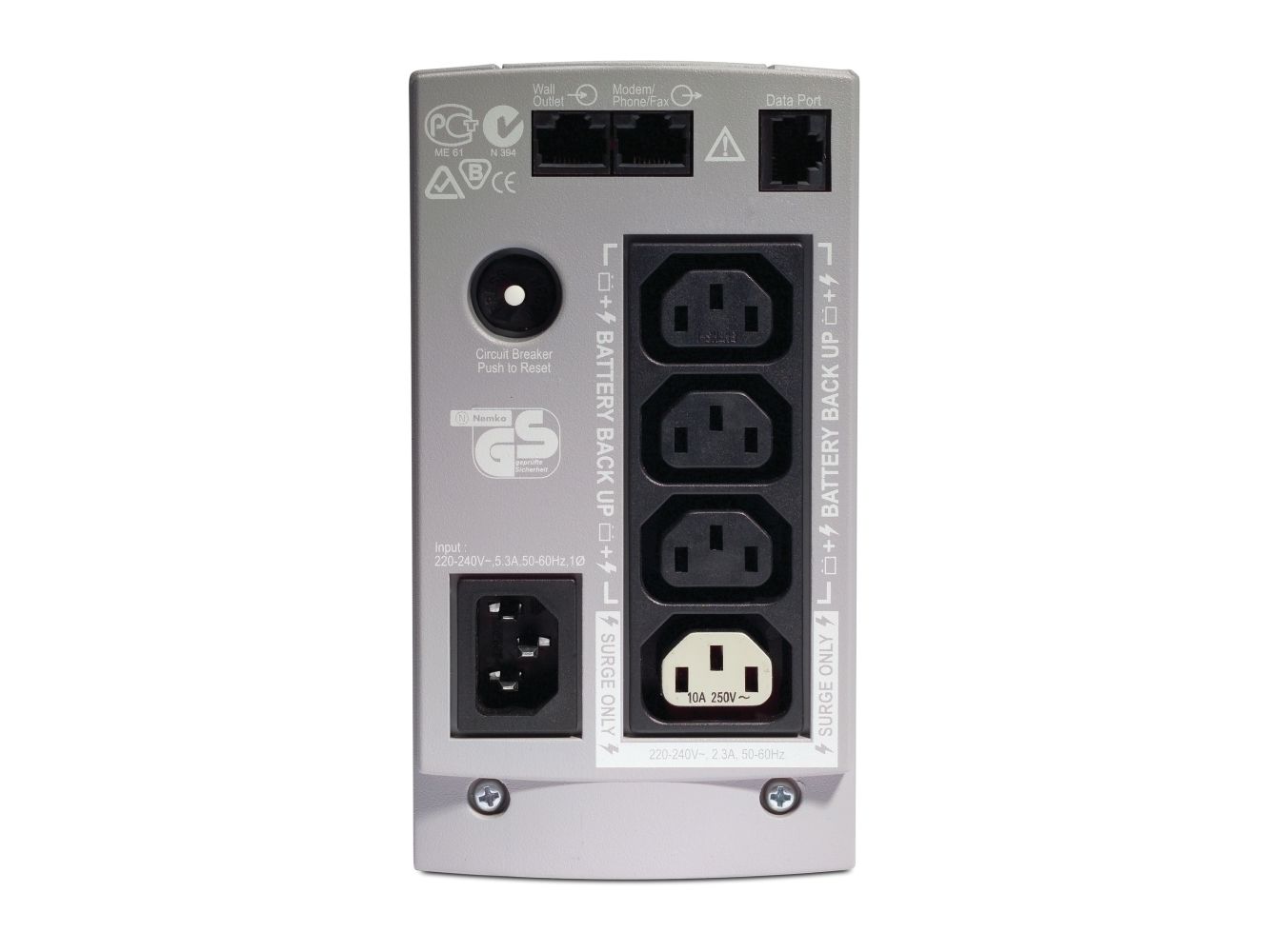 Apc Back-Ups Cs 350 - Usv - Ac 230 V - 210 Watt - 350 Va - Rs-232, Usb - Ausgangsanschlüsse: 4 - Beige