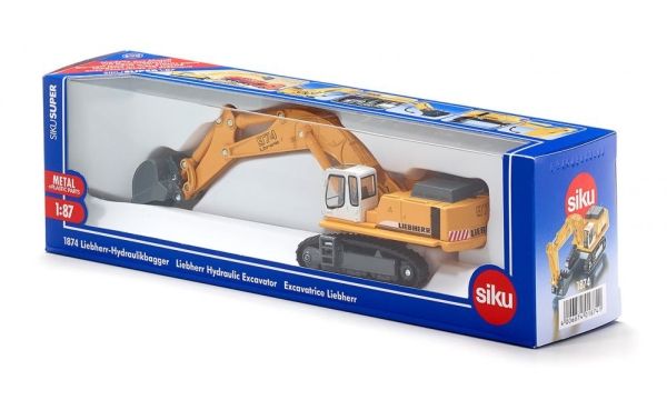 Siku Liebherr Hydraulikbagger, Bagger, 1:87, Junge/Mädchen, Metall, Kunststoff, Super, 1 Stück(E)
