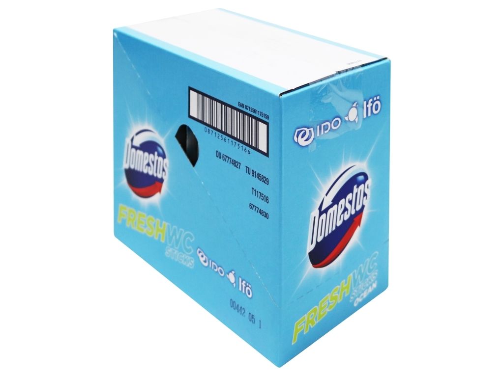 Toalettfrisker Domestos WC Sticks Ocean Fresh Fast med Parfume till IFÖ WC Blå,5 stk/pk | VVS Artiklar - Badrum - Tillbehör för toalett | GameStuff
