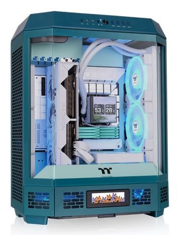 Thermaltake The Tower 600, Midi Tower, Pc, Benzinfarve, Mini-Itx, Atx, Micro Atx, Spcc, Hærdet Glas, Spil