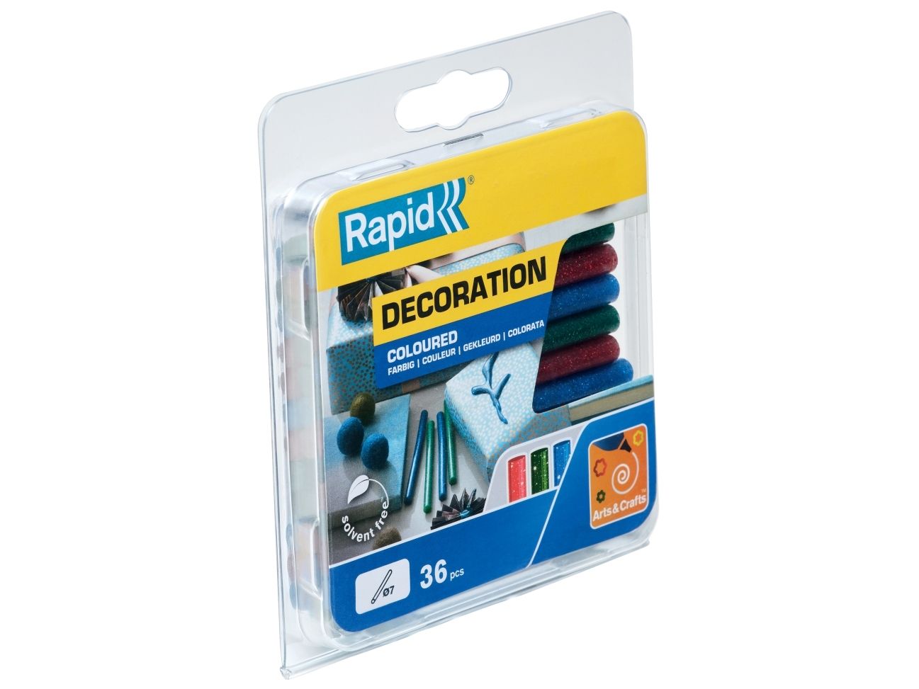 Rapid 7 mm Klebesticks Glitzer farbig - Image 5