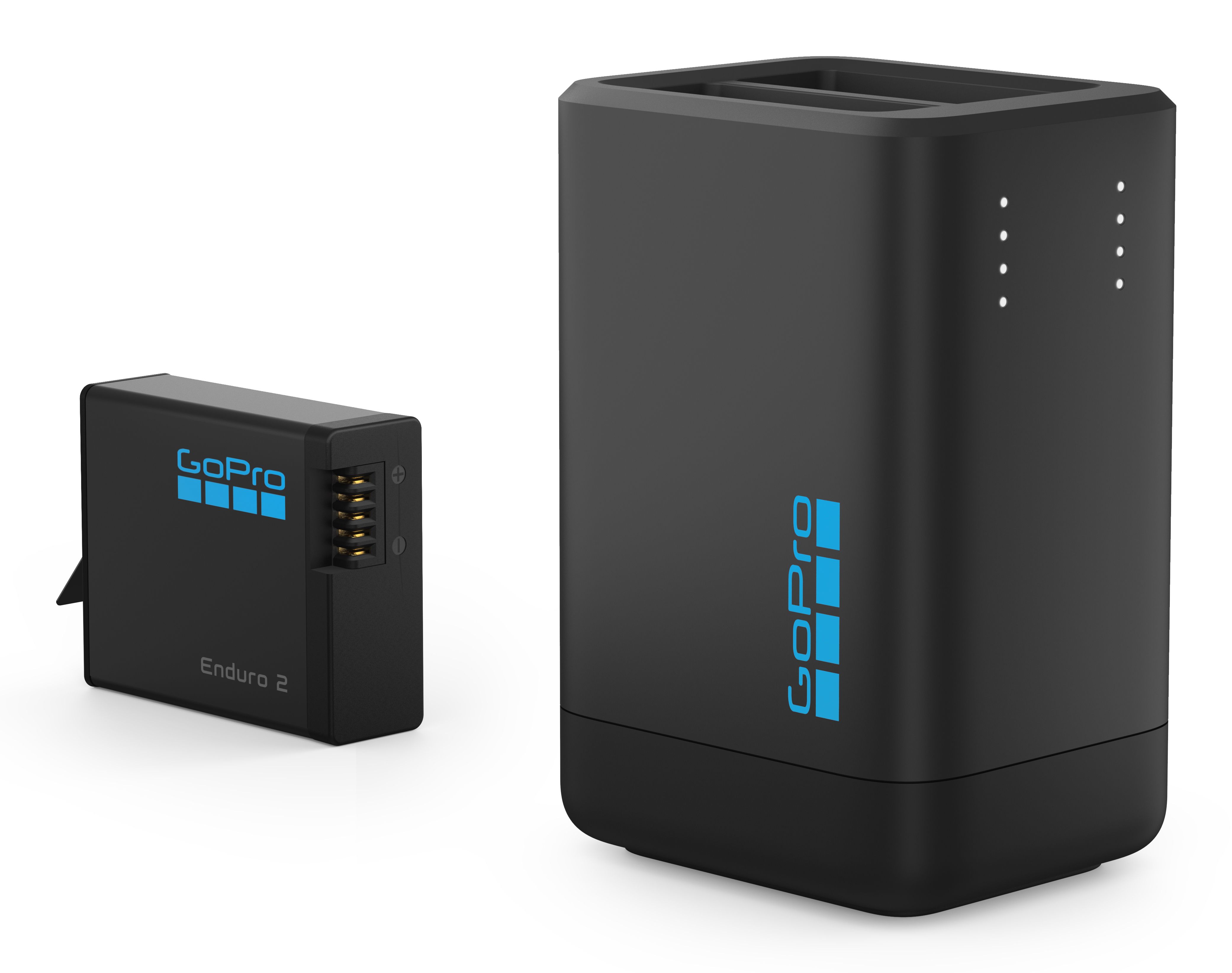 GoPro Dual Battery Charger Enduro 2 Battery Included For Mission 1 Series  HERO13 Black - Image 4