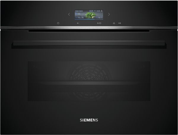 Siemens iQ700 CB774G1B1, Medium, Elektrisk ovn, 47 L, 47 L, 30 - 300 °C, Katalytisk + pyrolytisk