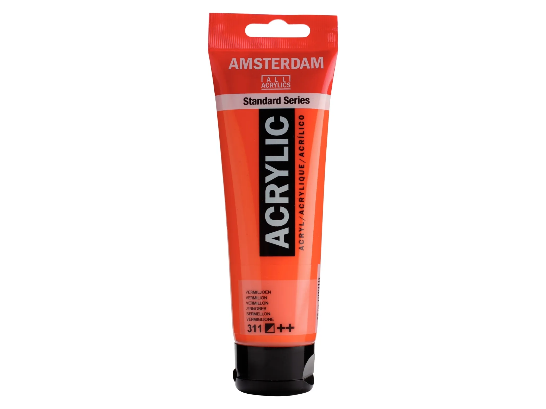 Amsterdam Standard Series Acrylic Tube Vermilion 311 | Skola & Hobby - Konstmaterial - Akryl & Akvareller | GameStuff