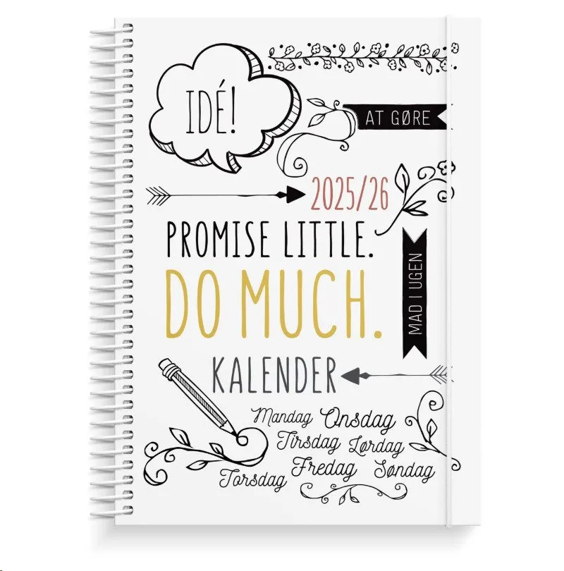 Ugekalender Studie Doodle I A5 2025/2026 | Papper & Emballage - Kalendrar & Anteckningsböcker - Kalendare | GameStuff