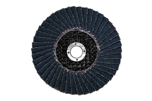 Metabo 626876000, Slibeskive, Fladcenter, Metal, Rustfrit stål, Stål, Alle mærker, 7,6 cm, Sort