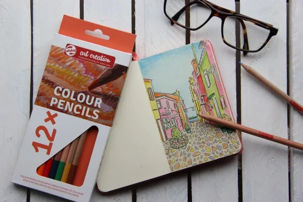 Talens Art Creation Colour pencil set 12 colours | Skola & Hobby - Konstmaterial - Pennor | GameStuff