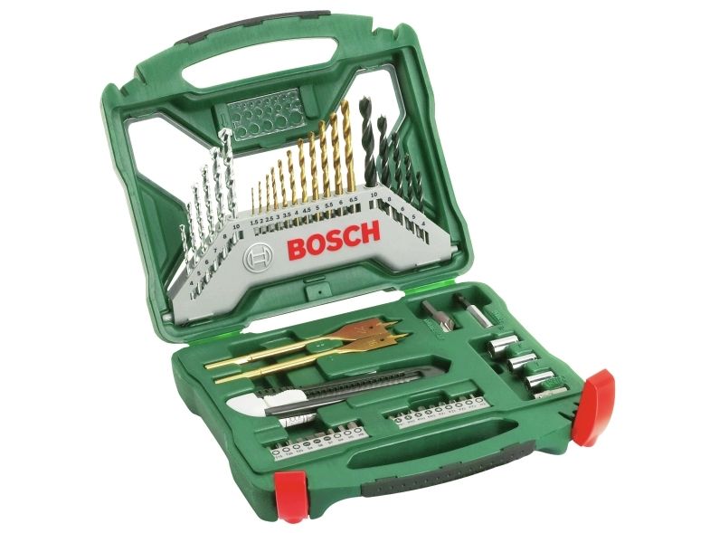Bosch Boring / Bit Set X-Line 50 Stück In Einem Beutel