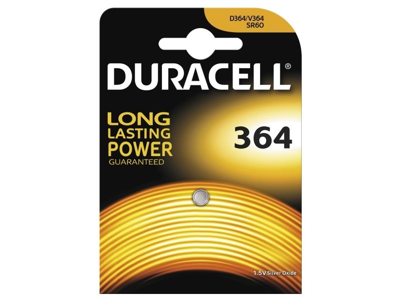 Duracell 364 - Batteri SR60 - silveroxid - 20 mAh | EL Artiklar - Batteri - Knappcell batteri | GameStuff