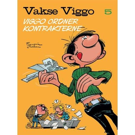 Vakse Viggo 5: Viggo Ordner Kontrakterne | Franquin