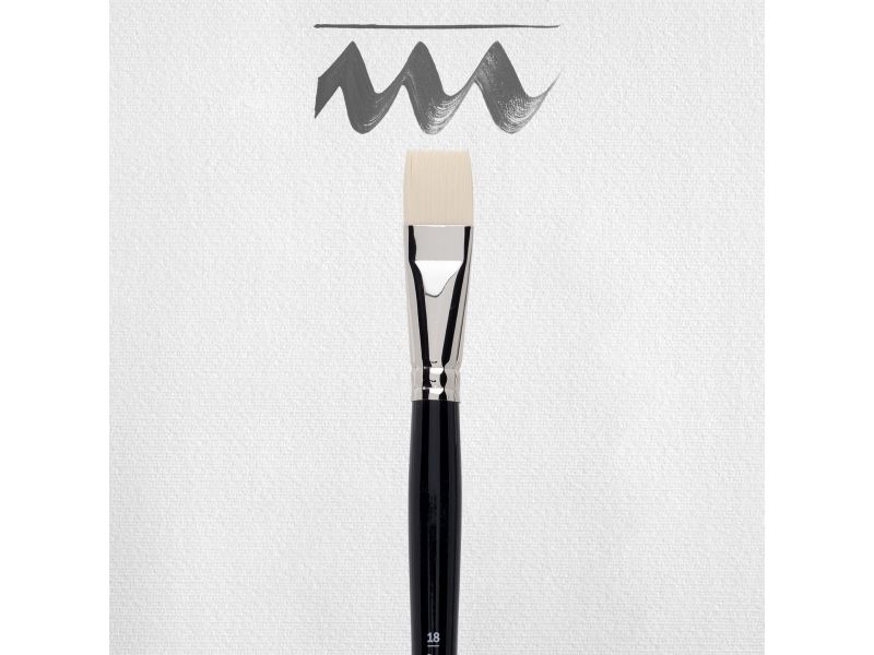 Amsterdam Brush Series 600 #18 - 18 mm - syntetisk flad