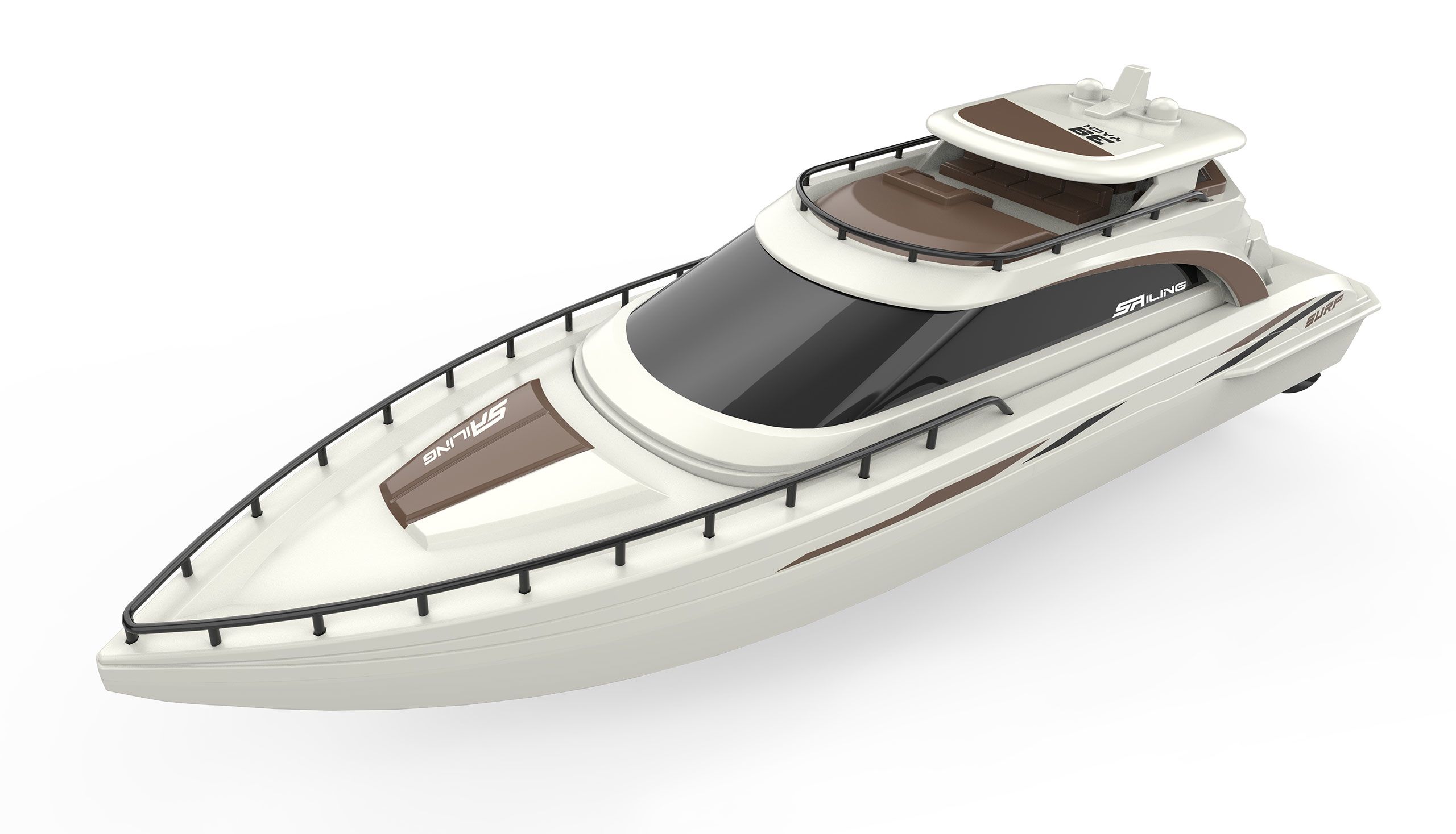 Amewi Rising Sun Cruise Yacht - Fjernstyret (2,4GHz) Hvid