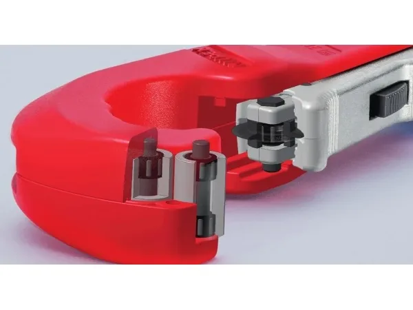 Knipex TubiX, Rörkapare, Rostfritt stål, Plast, Rostfritt stål, Blå, Röd, 260 mm | VVS Artiklar - Verktyg för VVS - Olika VVS verktyg | GameStuff