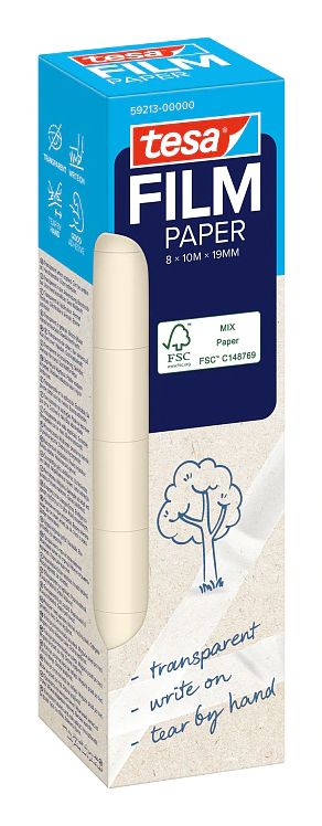 Tesa Transparent Klebeband, Tesafilm Papier Klebeband 10M 19Mm 8 Rollen Turm (19 Mm) - Image 5