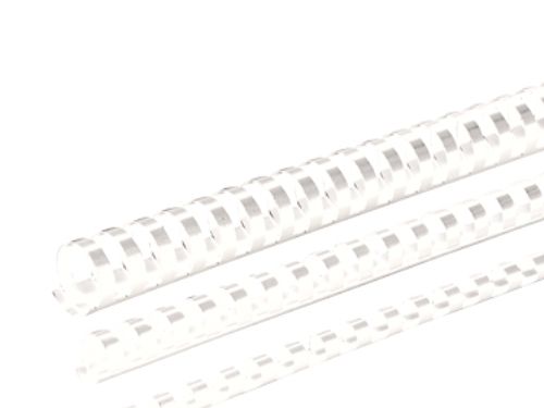 Fellowes Weiss Plastikbinderücken Comb 5347005 16Mm Weiß 100 St./Pack. 125256201 - Image 5