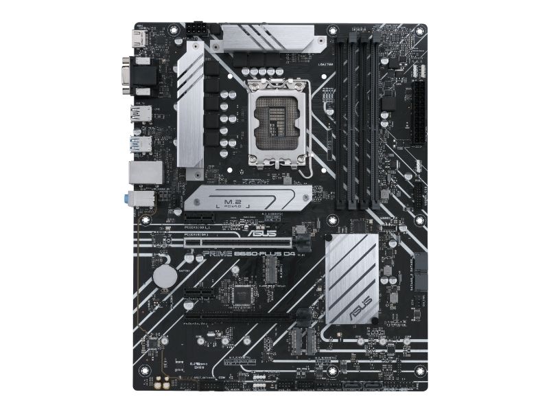 Asus Prime B660-Plus D4, Intel, Lga 1700, Intel Celeron , Intel Core I3, Intel Core I5, Intel Core I7, Intel Core I9,..., Lga 1700, Ddr4-Sdr