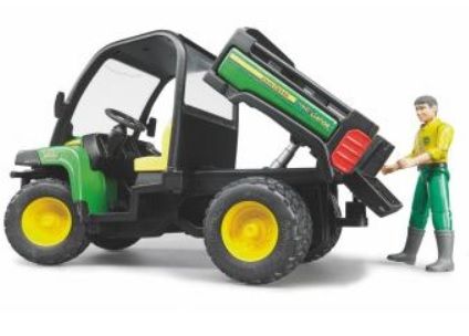 Bruder John Deere Gator Xuv 855D With Driver, 4 Jahr(E), Abs Synthetik, Mehrfarbig