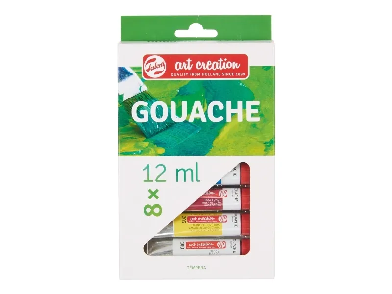 Talens Art Creation Gouache set 8 x | Skola & Hobby - Konstmaterial - Gouache | GameStuff