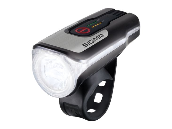 Sigma Sport Aura 80, Forlys, Sort, Aluminium, Plast, IPX4, LED, 80 lm