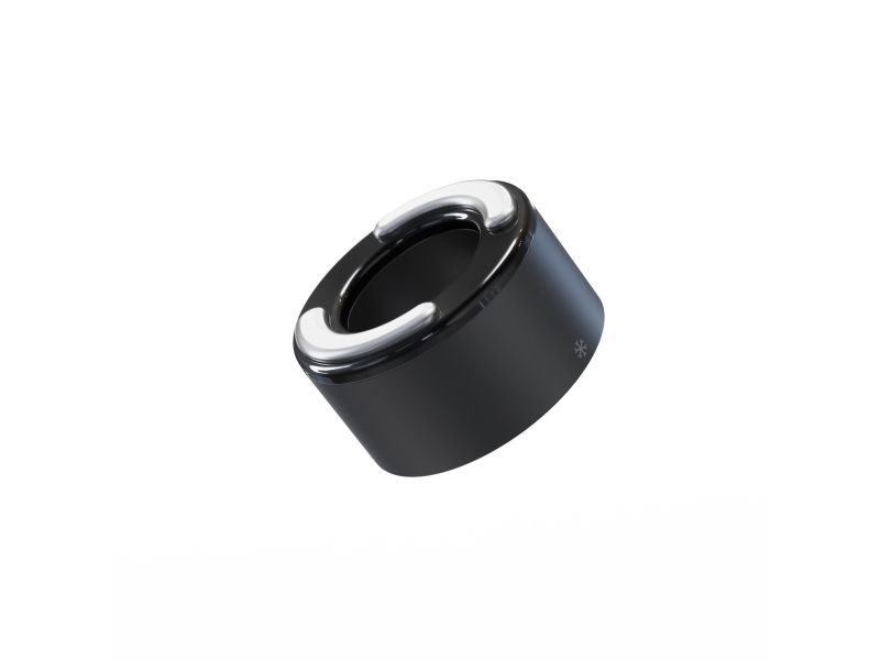 TheraFace PRO Hot and Cold Rings for Facial Therapy Device - Black