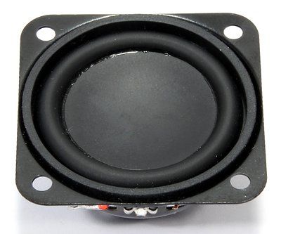 Visaton FRWS 4 ND, Komplet højttalerdriver, 2 W, Rektangulær, 3 W, 8 ohm (O), 150 - 20000 Hz