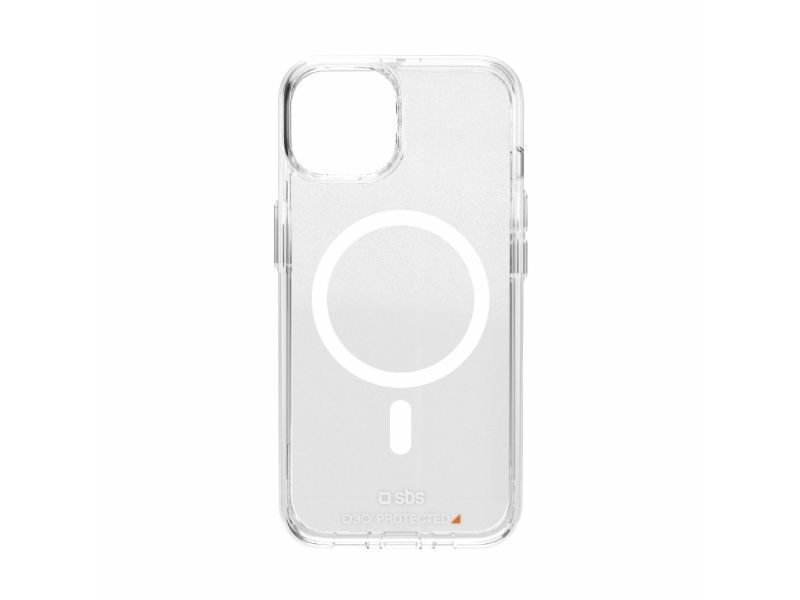 SBS TED3OMAGCOVIP1461, Cover, Apple, iPhone 13, iPhone 14, 15,5 cm (6.1"), Transparent