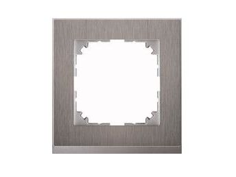 Merten Meg4010-3646, Aluminium, Edelstahl, Metall, Thermoplast, Schraubenlos, Merten, 1 Stück(E)