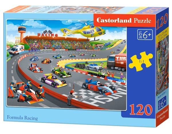 Castorland Puzzle Formula Racing 120 Teile
