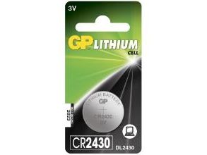 Gp Batteries Lithium Cell Lithium Cr2430 – 1, Einwegbatterie, Lithium, 3 V, 1 Stück, Edelstahl, 3 Mm