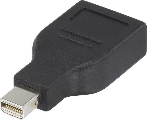Renkforce Rf-4174572, Mini Displayport, Displayport, Sort