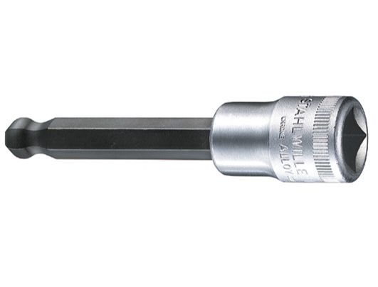 Stahlwille 54 Kk 5, Steckschlüssel-Satz, 1/2", Metrisch, 5 Kopf/Köpfe, 5 Mm, Chrom