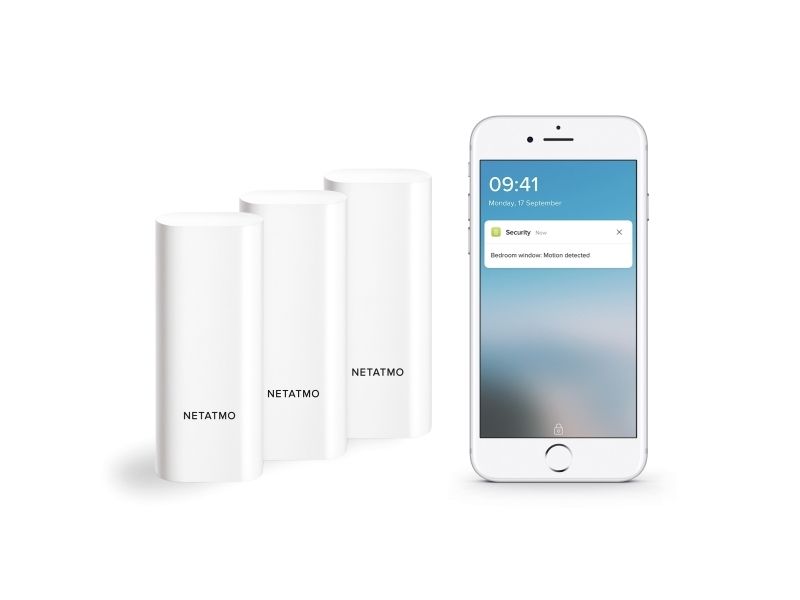 Netatmo Dtg-Ec, Kabellos, Rf Wireless, Weiß, Tür/Fenster, Android, Ios, Aaa