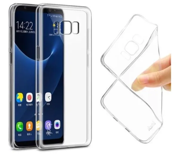 Gennemsigtigt TPU-bagcover til Samsung S10 Lite 6,7