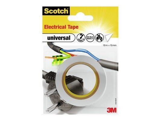 3M 4401Wht, 1 Stück(E), Weiß, Pvc, 6000 V, 10 M, 15 Mm