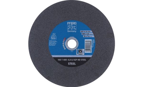 Pferd 100 T 400-4,8 Q Sgp Hd Steel/40,0 66324205 Trennscheibe Gerade 400 Mm 40 Mm 10 Stück