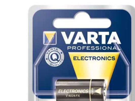 Varta 4LR44 (4034) batteri, 1 stk. blister alkaline mangan batteri, 6 V
